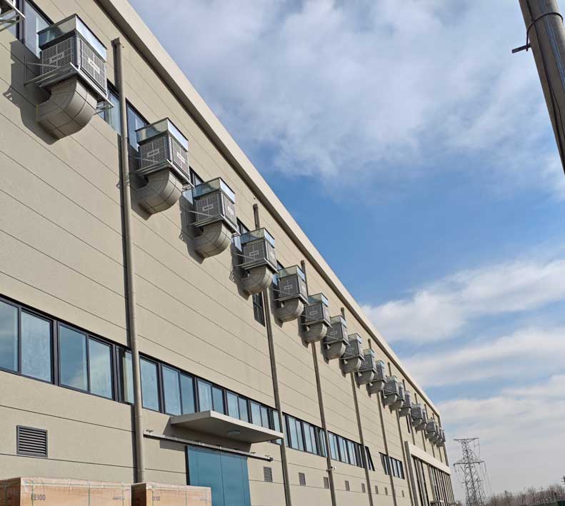 皮革廠降溫通風換氣，應用星科環?？照{