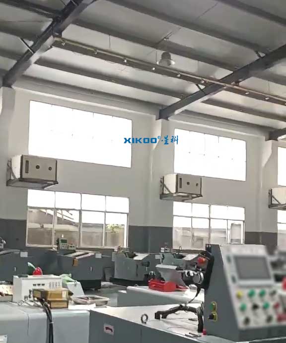 企業數據中心制冷降溫空調，應用工業節能省電空調-臥式射流空調